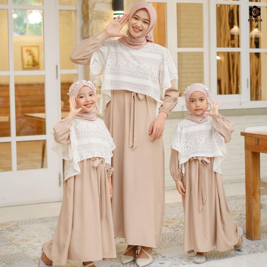 Ivaniar Dress Couple "Belle Dress" Super Mewah