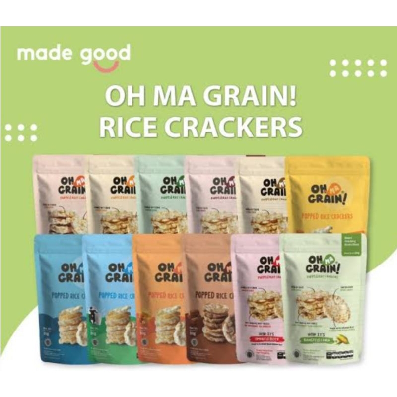 OH Ma Grain Crackers
