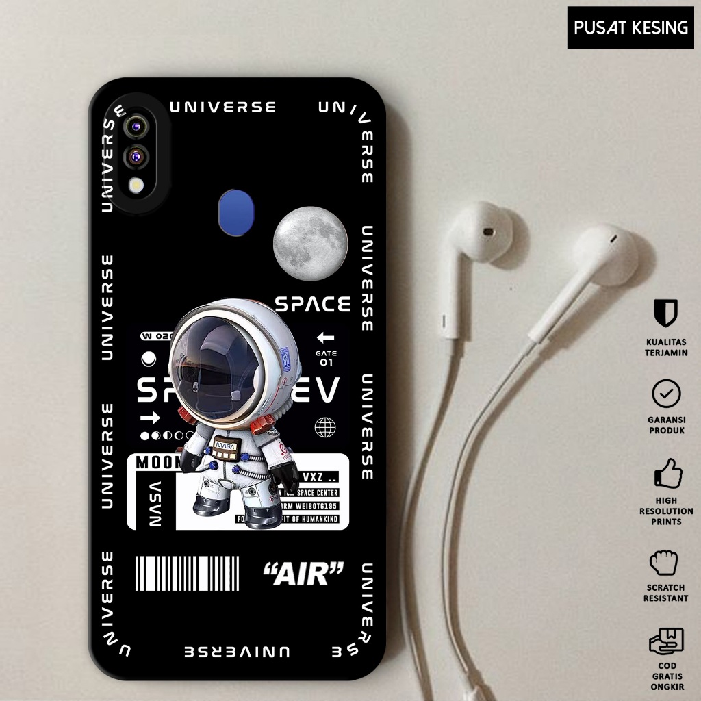 CASE SAMSUNG M20 - Case Hp Samsung M20 Motif ASTRONOT - Softcase Hp Samsung M20 - Casing Hp Samsung 