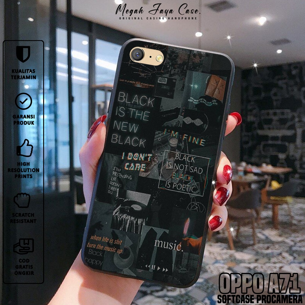 Case Hp OPPO A71 - Softcase OPPO A71 Motif AESTH - Casing OPPO A71 - Silikon Hp OPPO A71 - Kesing Hp