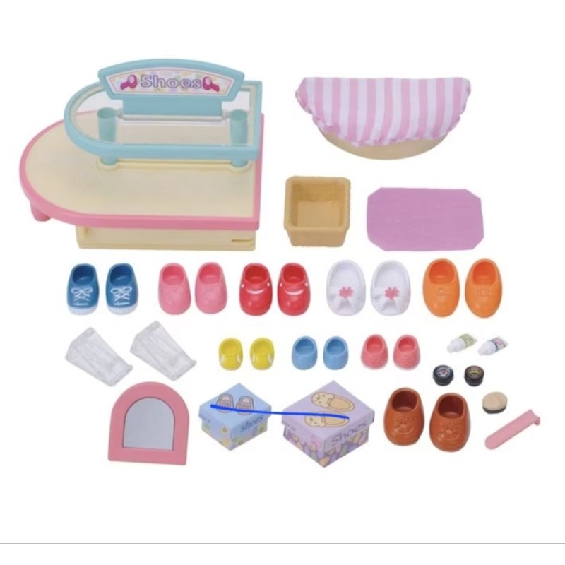 preloved Sylvanian Families Village Shoe Shop