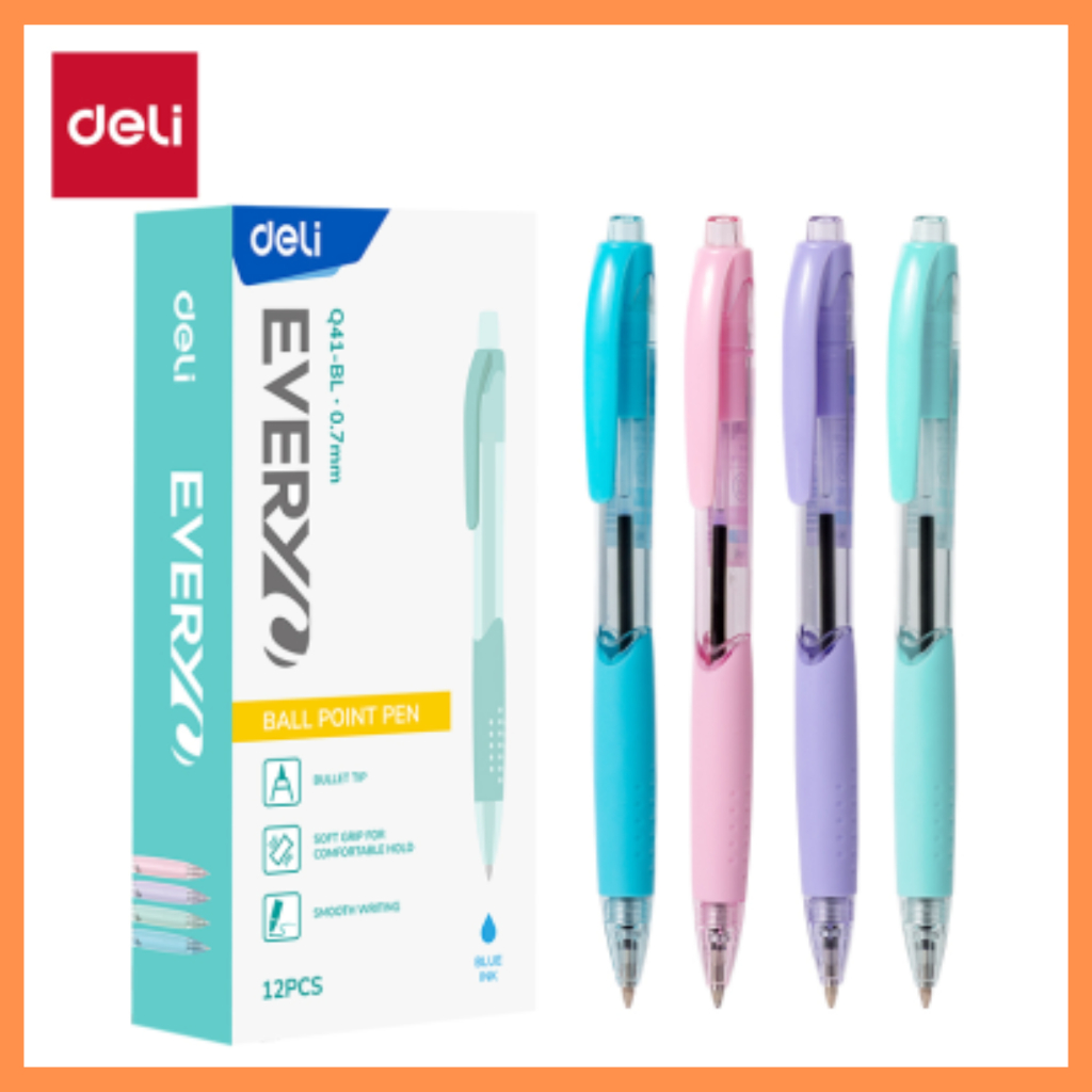 

DELI pena semi gel 0.7 biru Q41-BL ( pcs )