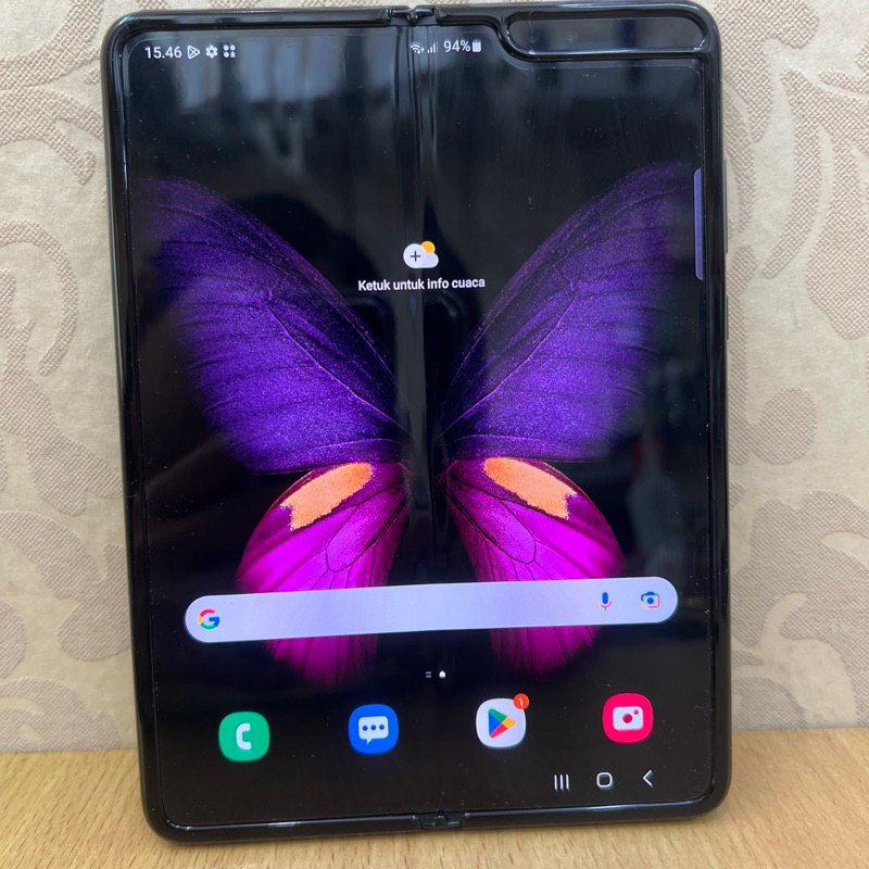 Second Samsung Galaxy Z Fold 1 12/512GB Resmi Sein