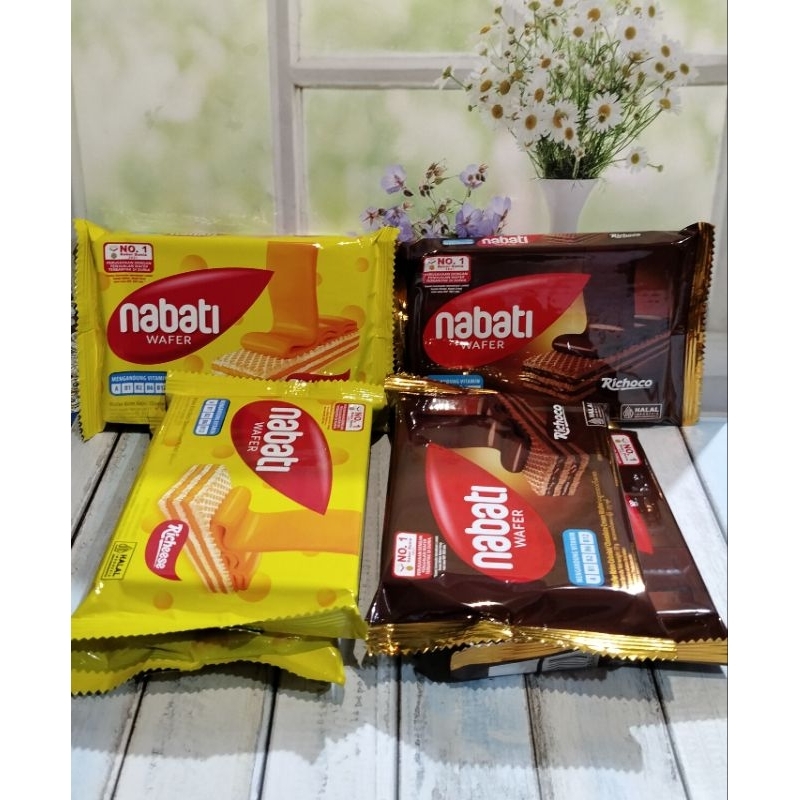 

WAFER NABATI 2000 KEJU/COKLAT 10X37GR (PAKET MURAH)