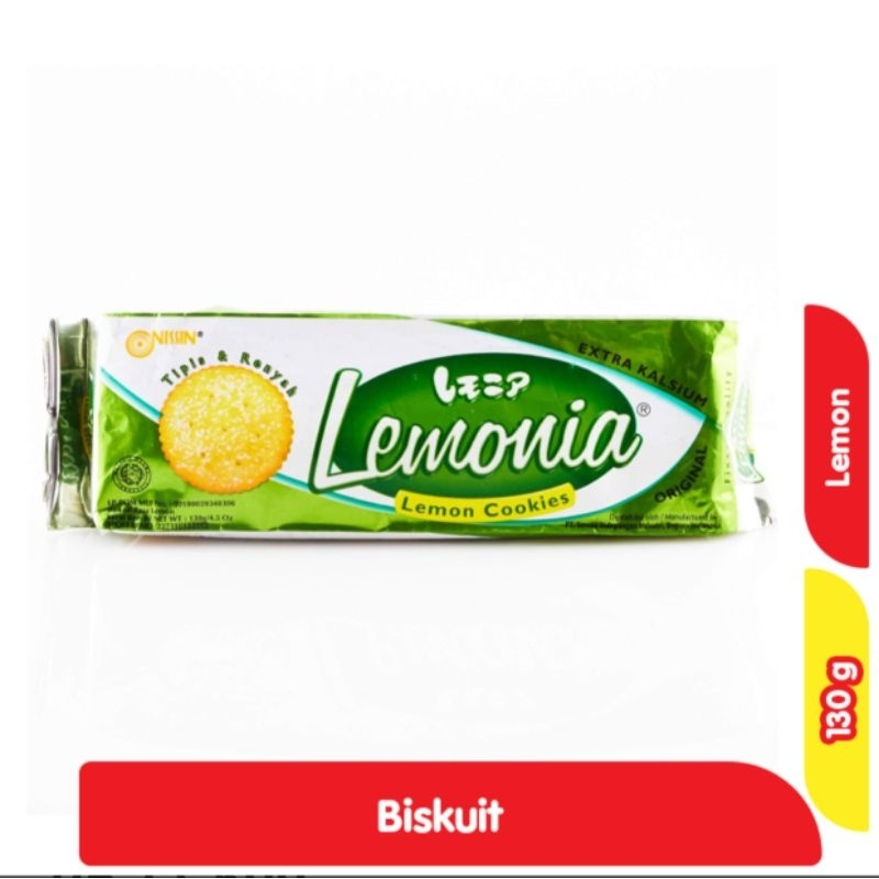 

LEMONIA BISKUIT RASA LEMON 130GR