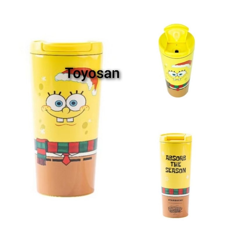 StarbucksTumbler Stainless Steel Venti  -Spongebob
