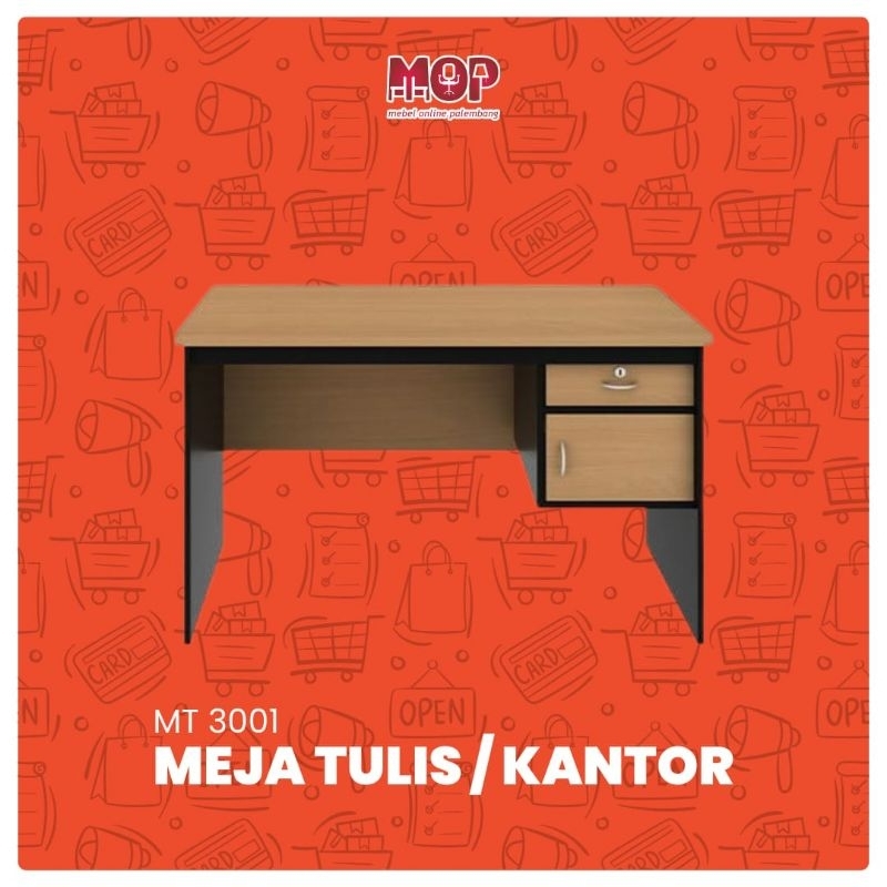 Meja kerja meja kantor minimalis Meja tulis Expo MT 3001