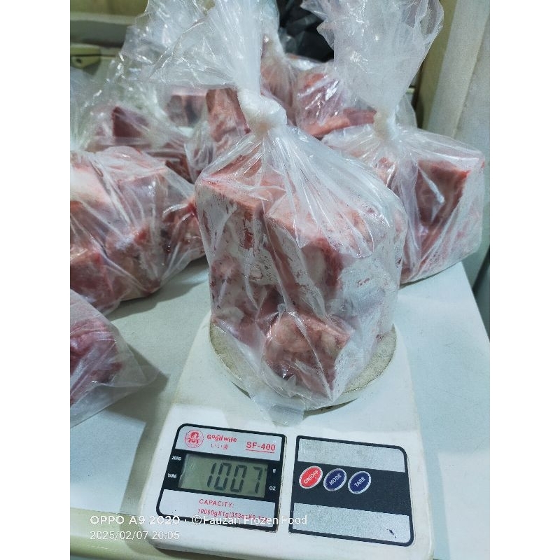 

Daging Rendang Potong Frozen 1kg