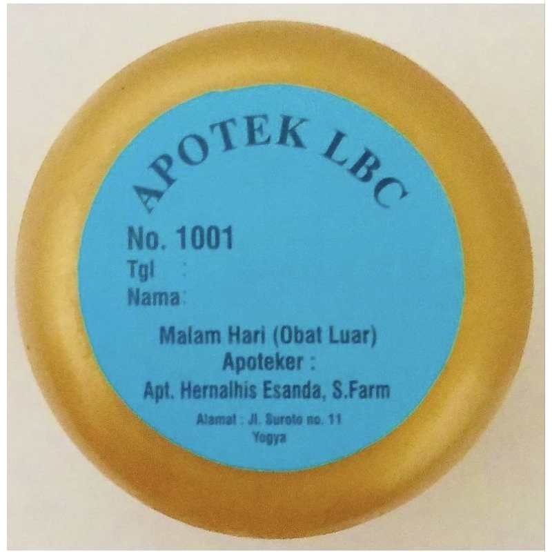 CREAM MALEM PENCERAH LBC 1001 || KRIM PENCERAH WAJAH 1001