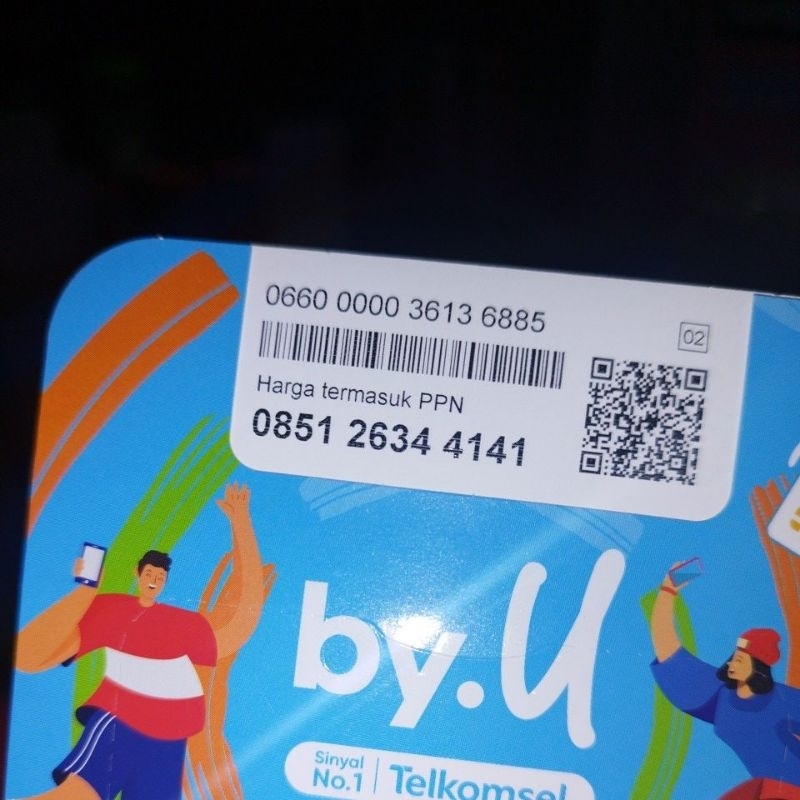 telkomsel byU nomor cantik