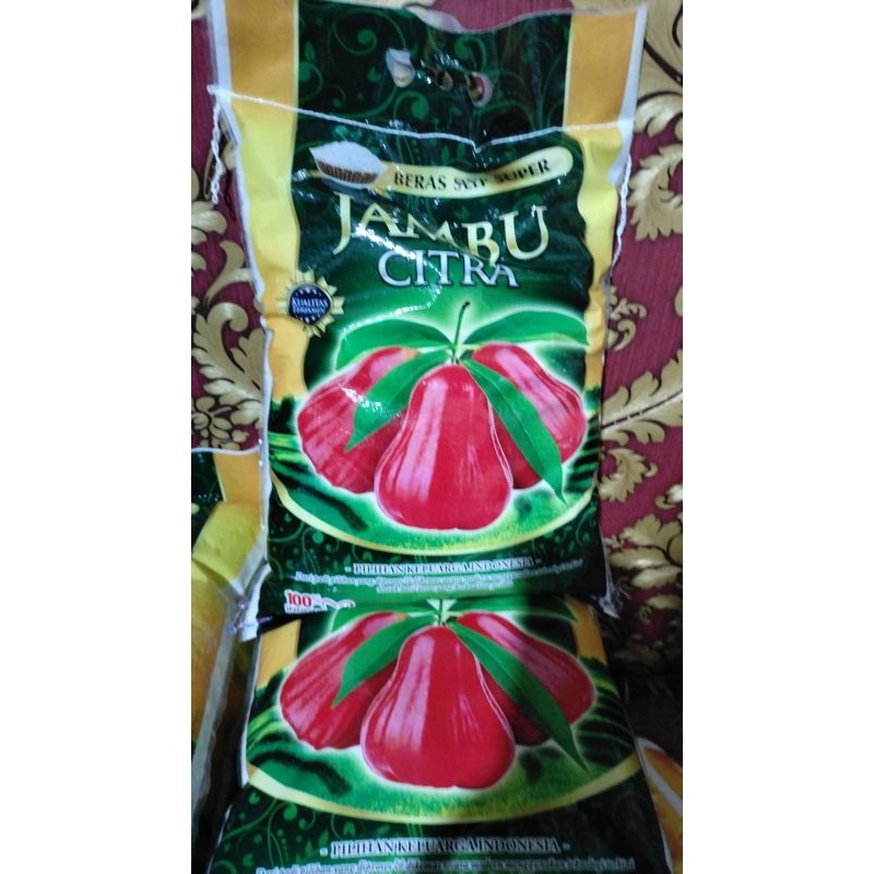 

Beras jambu citra kemasan 5kg dijamin pulen