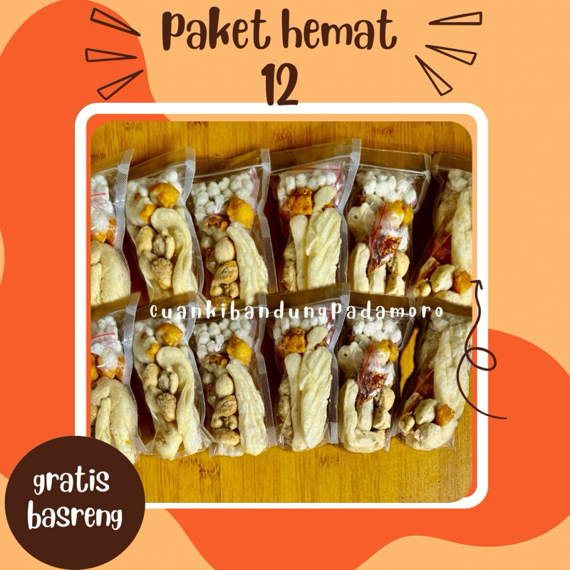 

Paket murah 12pcs Cuanki
