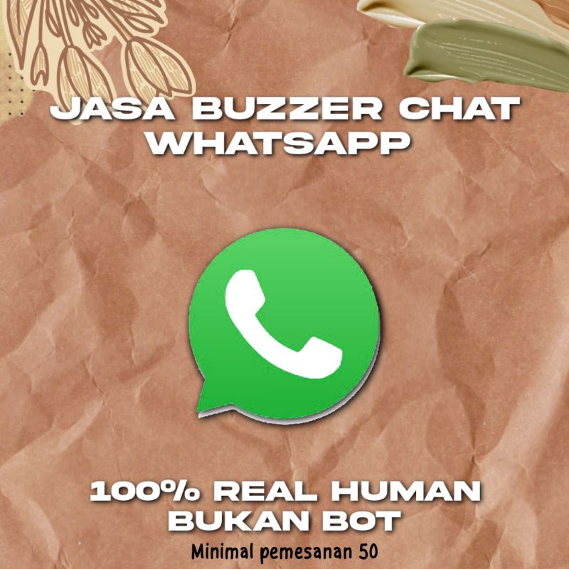 Jasa Buzzzer Chat Whatsapp