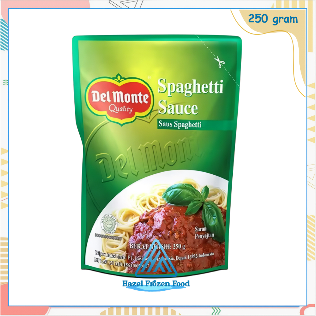 

Del Monte Saus Spaghetti 250 g Frozen Food Karawang