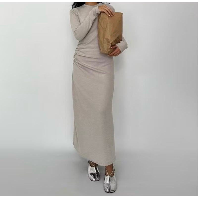 PUFF IT UP - Basic Knit Dress