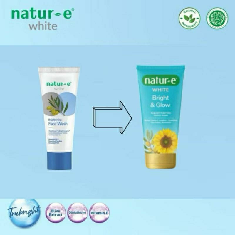 Natur-e white Brightening Face Wash 50ml