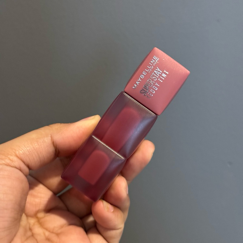 MAYBELLINE OFFICIAL Superstay Teddy Tint 5 mL - Teddy Soft Matte Tahan 12 Jam Lipstick Lipcream Lips