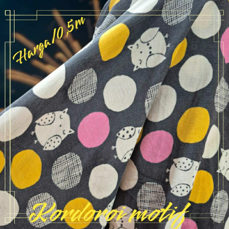 KAIN KORDORAI MOTIF POLKADOT - KAIN KODORAI MOTIF POLKADOT - KAIN MOTIF POLKADOT - KAIN METERAN HARG
