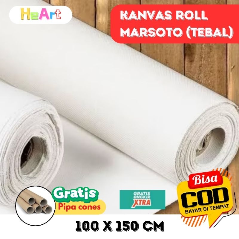 

KANVAS LUKIS MARSOTO 100X150CM - KANVAS LUKIS TEBAL - KANVAS LUKIS HIGT PREMIUM - KANVAS SIAP LUKIS TERBAIK