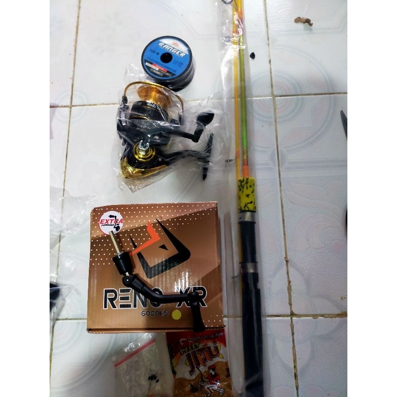 pancing tambak bandeng daido reel 6000