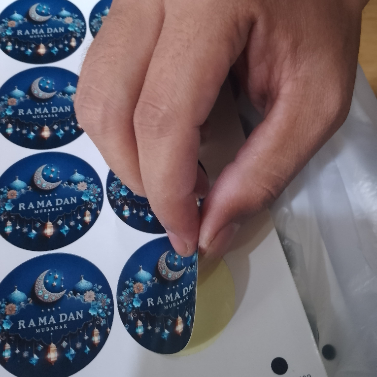 

Sticker Lebaran Idul Fitri Stiker Toples Kue Lebaran
