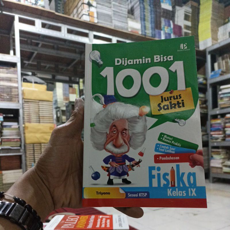 BUKU LATIHAN SOAL / PENDIDIKAN / DIJAMIN BISA 1001 JURUS SAKTI FISIKA KELAS IX / SESUAI KTSP / PRODU