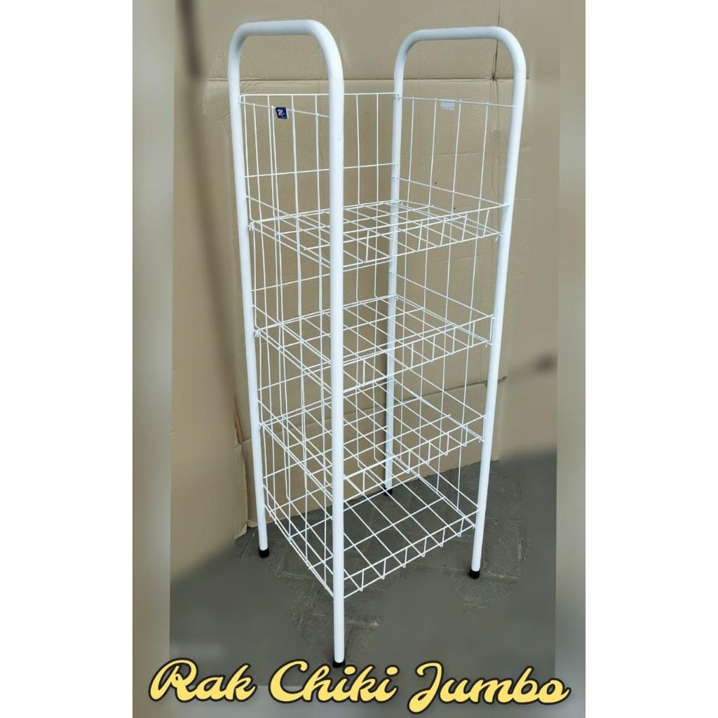 Rak Serbaguna Chiki Rak Besi 4 Susun Bongkar Pasang Mudah bisa instant
