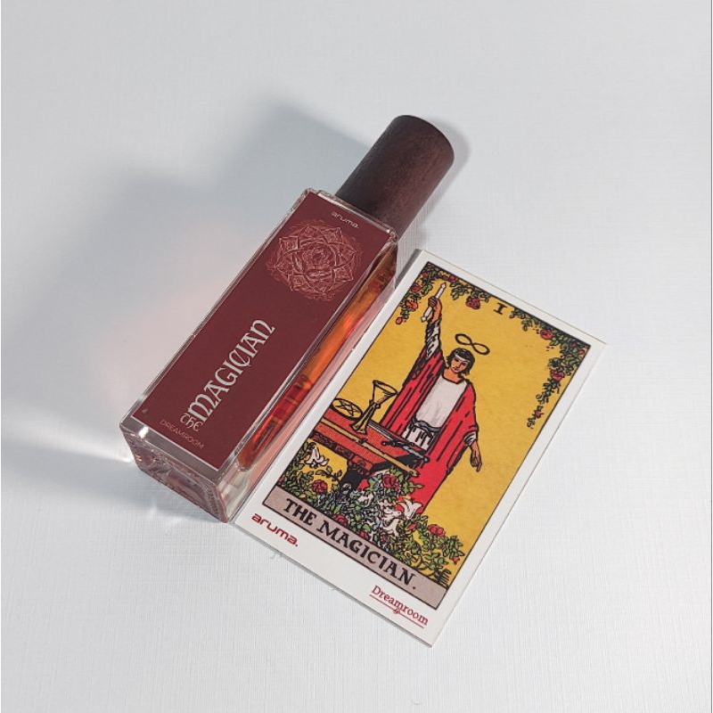 The Magician (Fire) — Aruma x Dreamroom: Tarot Elemental Parfum Extrait Unisex 30ml 10ml Viral Tahan