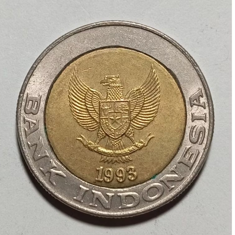 Koin Kuno Indonesia 1000 Rupiah Kelapa Sawit Tahun 1993