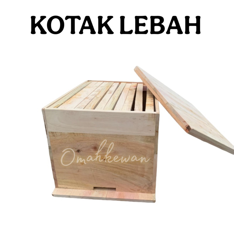 Kotak Lebah Kotak Ternak Jebakan lebah Madu Tawon Apis Cerana Lebah Hutan itama kelulut 11 frame