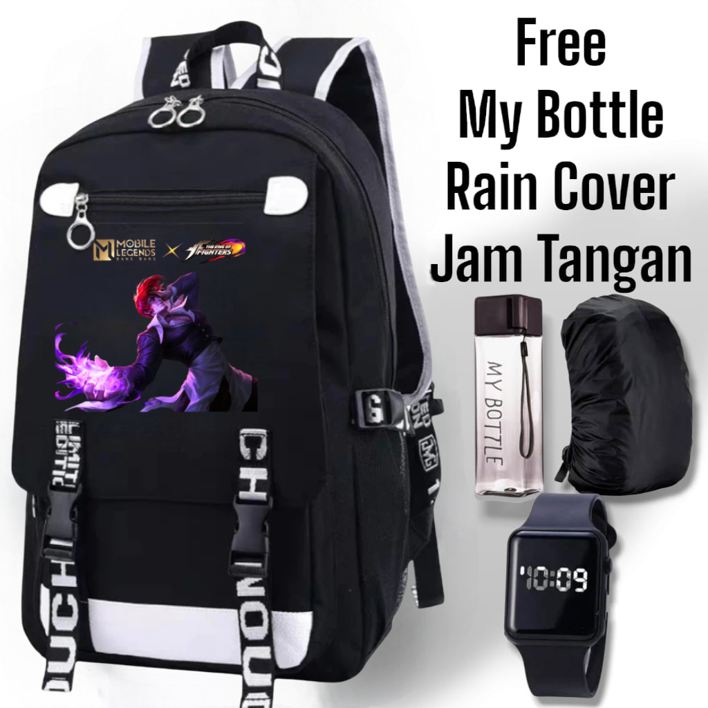 BSS - TAS SEKOLAH ANAK SD LAKI LAKI PEREMPUAN IORI YAGAMI MOBILE LEGEND SKIN TERBARU