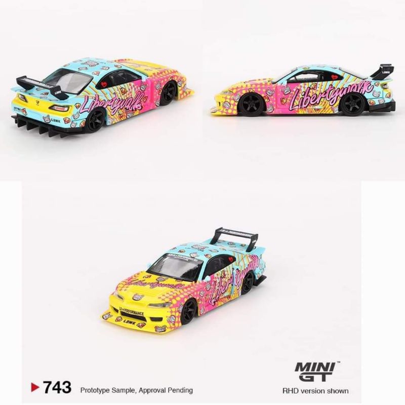 MINIGT 743 NISSAN LB-SUPER SILHOUETTE S15 SILVIA LB KUMA