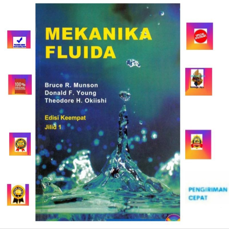 Mekanika Fluida Edisi 4 Jilid 1  - Bruce R Mamson