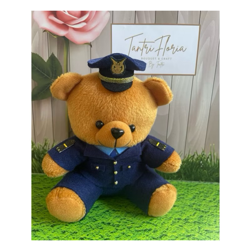 Boneka mini TNI AU PDU 1, Free nama & selempang