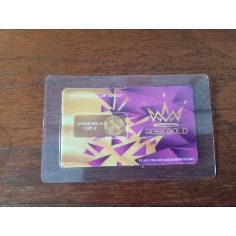 logam mulia 0.001 gr