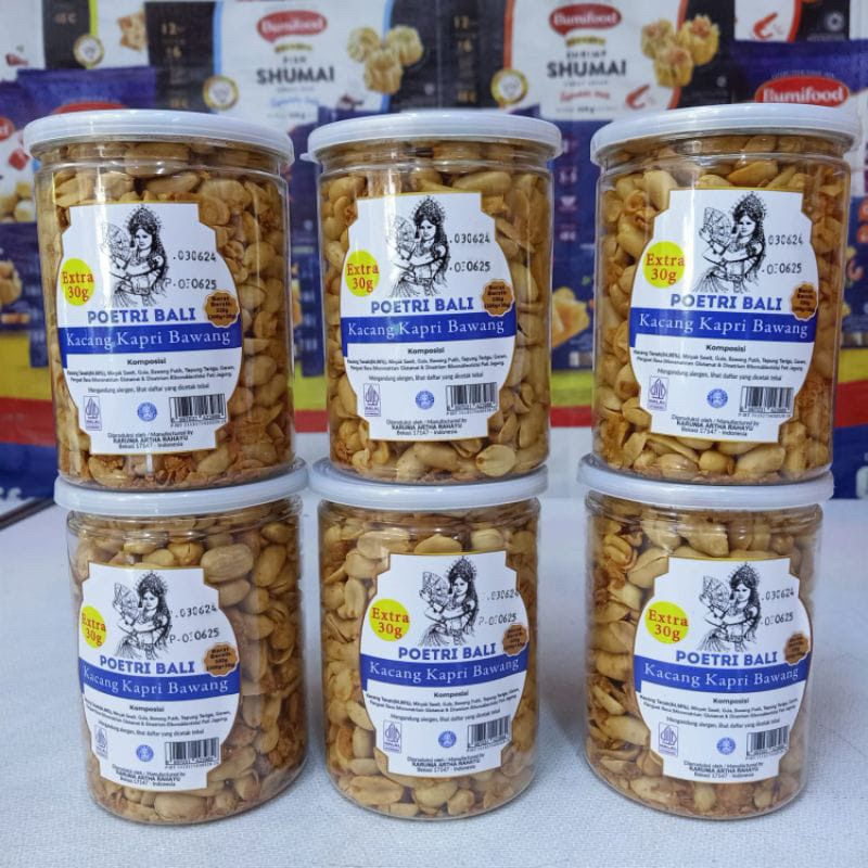 

Kacang Kapri Bawang Poetri Bali 320g