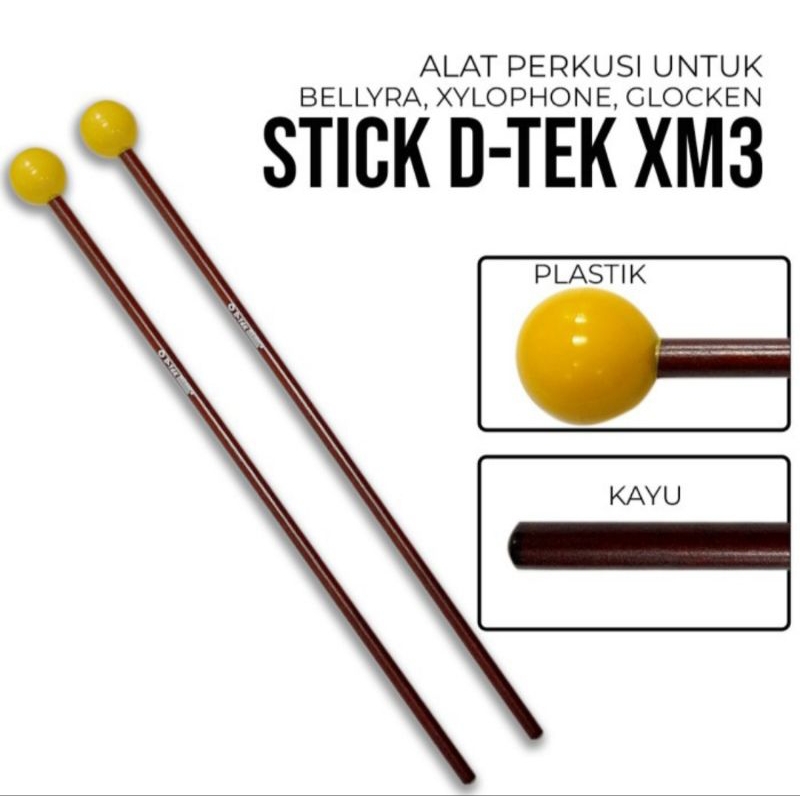 Stick Bellyra Xylophone Stick Gloken Spiel D-Tek XM3