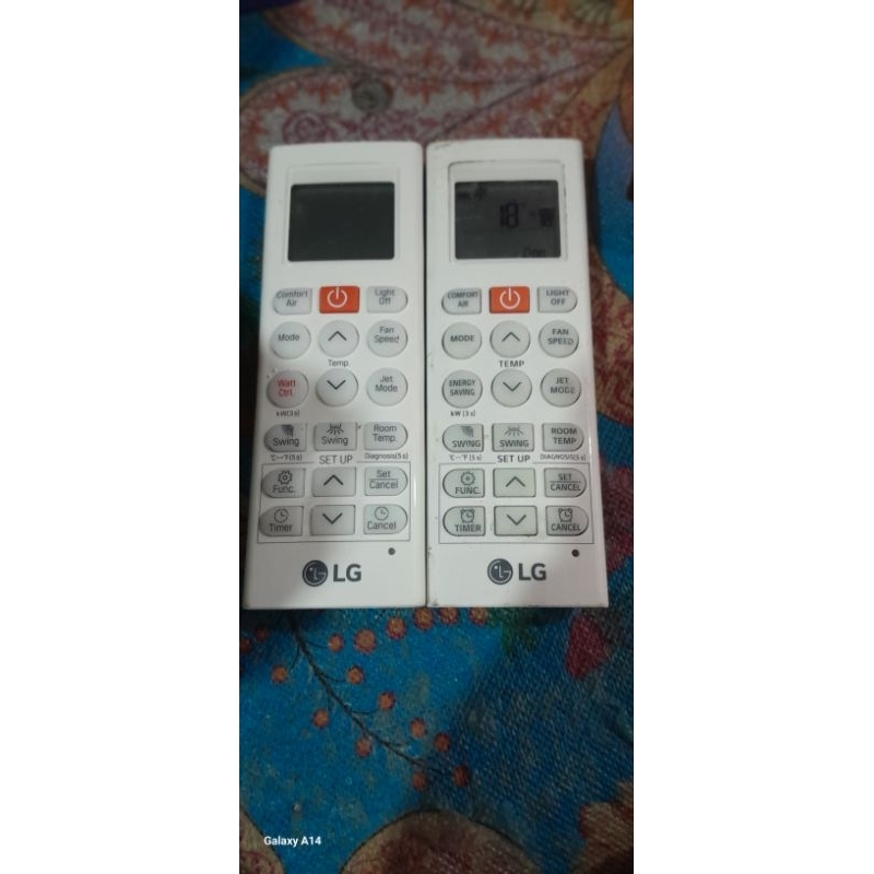 remote ac lg dual inverter
