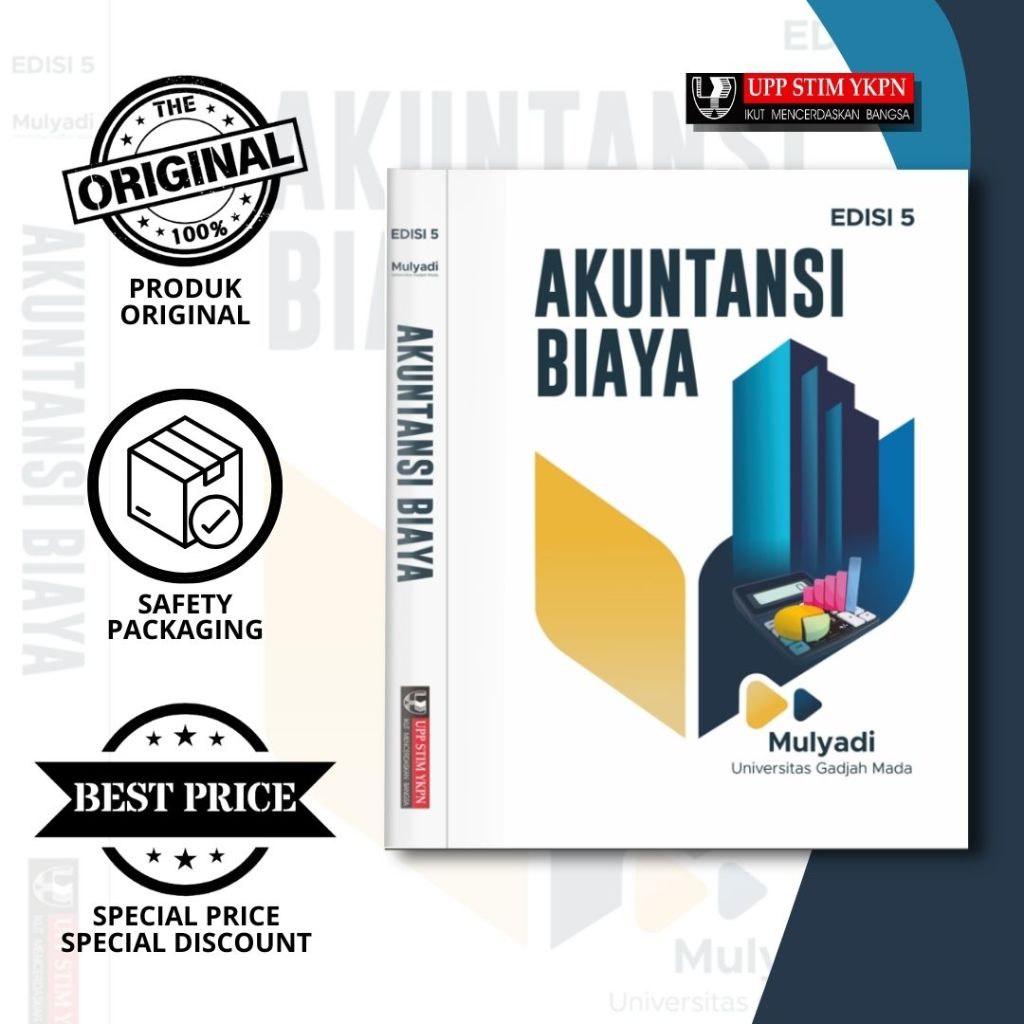 UPP STIM YKPN - Akuntansi Biaya (Penulis Drs. Mulyadi M.Sc.) #ORIGINAL #UPPSTIMYKPN