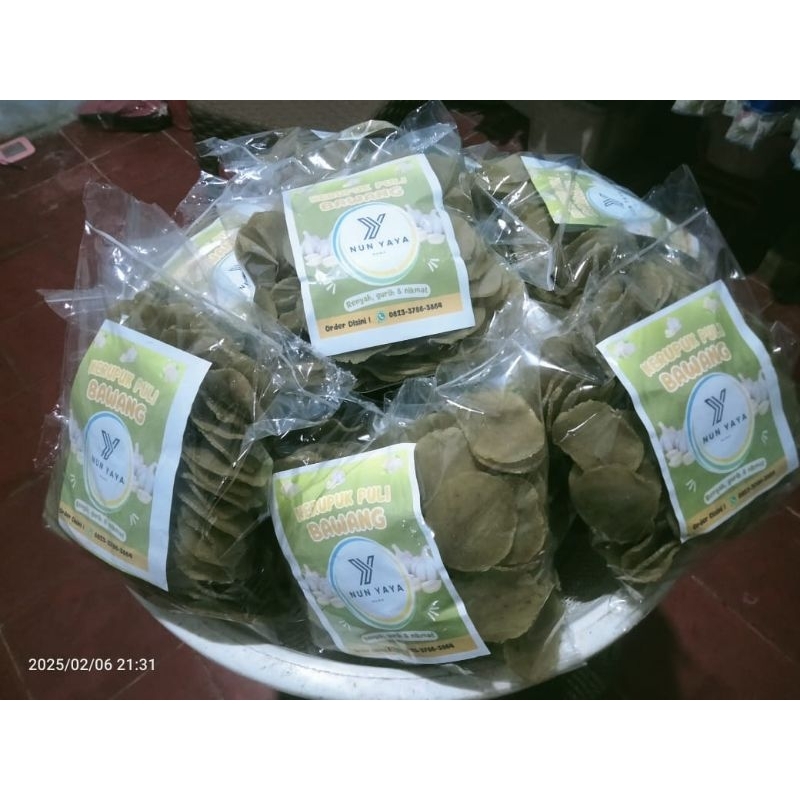 

krupuk puli bawang