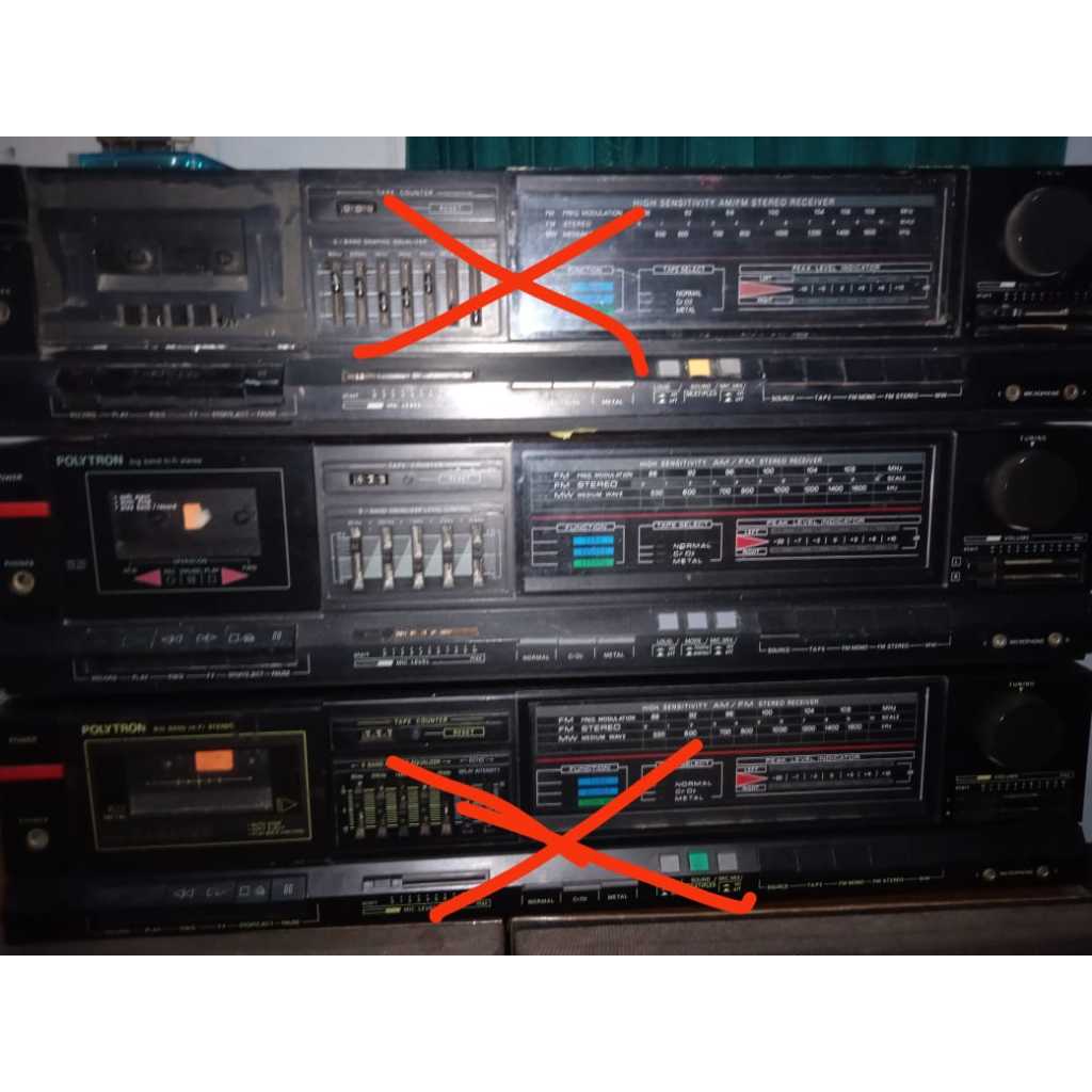 Tape Radio Polytron Big Band 435 Second