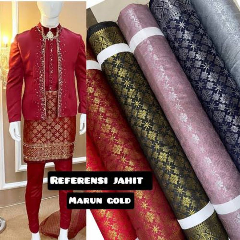 BAHAN KAIN SONGKET LAMPUNG SONGKET PALEMBANG
