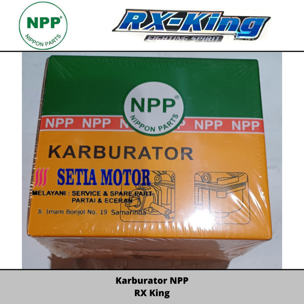 Karburator Merk NPP RX King