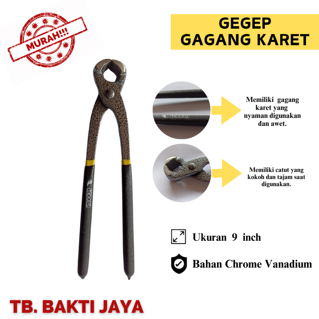 TANG / GEGEP / TANG GEGEP / TANG KAKAK TUA / TANG GEGEP 9 INCH
