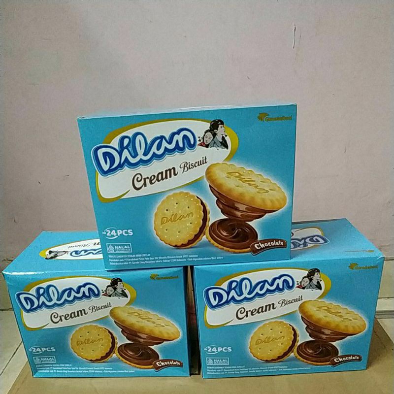 

Dilan Cream Biskuit Cokelat Isi 24pcs