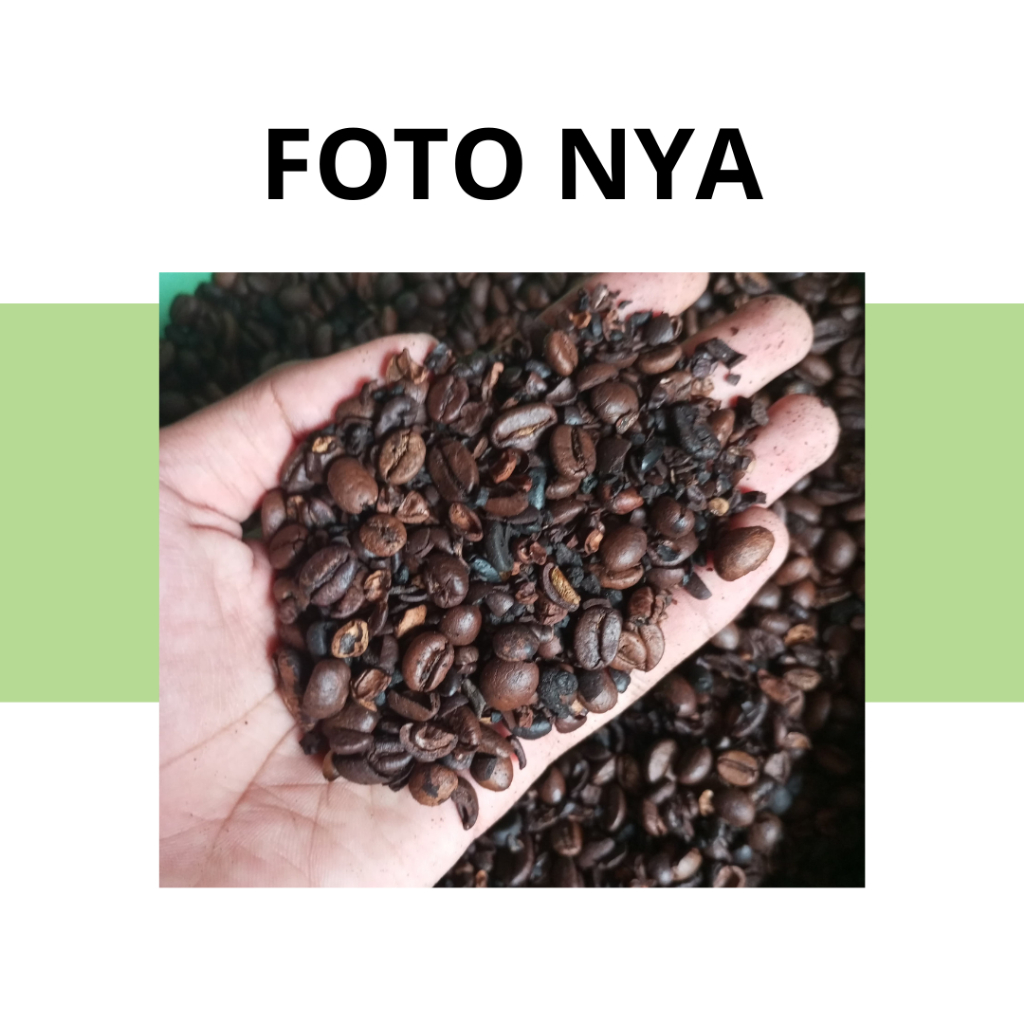

COFFEE G/S Kopi Robusta Utuh+Pecah 1kg Biji Dan Bubuk