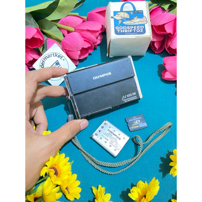 Camera Digital Olympus Stylus 1050 SW Black series 10.1 MegaPixels 3x Optical Zoom