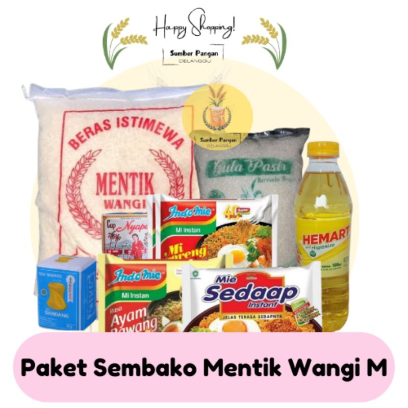 

Paket Sembako M - Mentik Wangi |Hampers Hajatan-Lebaran |Parcel Hajatan-Idul Fitri|