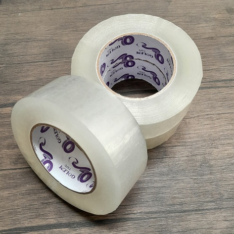 

3pcs Lakban Bening/Coklat GOLEM tape 45mm 200y Full