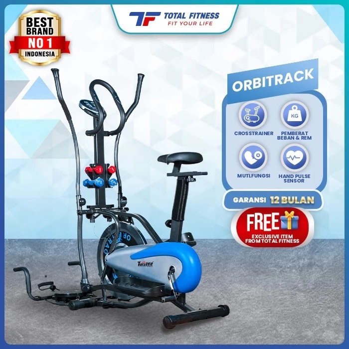 Alat Fitness Bike Orbitrack Elliptical Crosstrainer